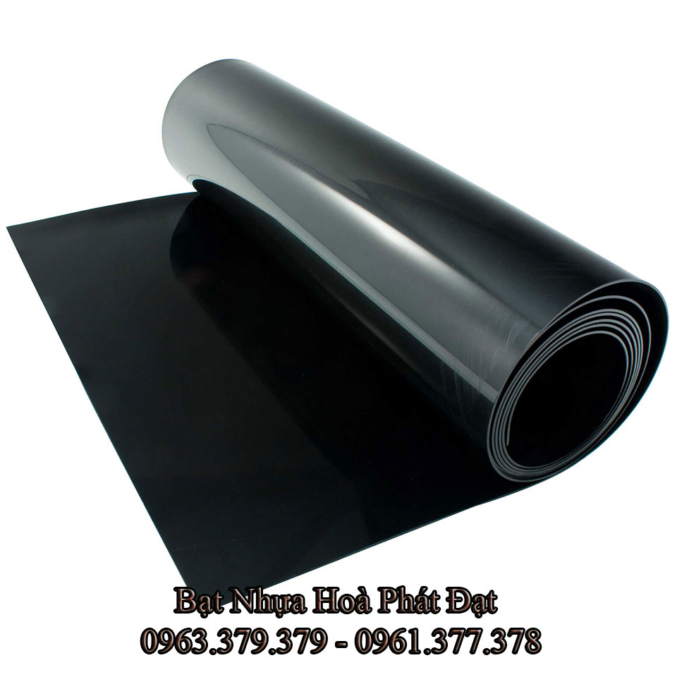 Báo giá màng (bạt) nhựa chống thấm HDPE đen dày 0.3mm, 0.5mm, 0.75mm đến 2mm