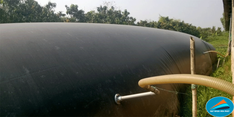 Thiết kế hố biogas bằng bạt HDPE